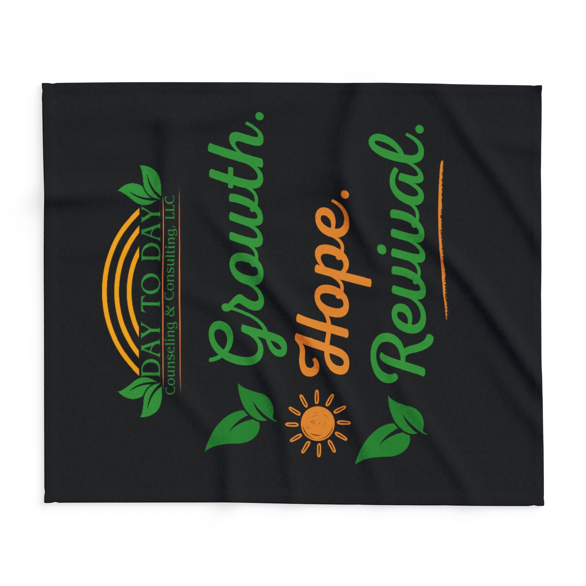 Arctic Fleece Blanket — Growth. Hope. Revival. Inspirational Cozy Throw