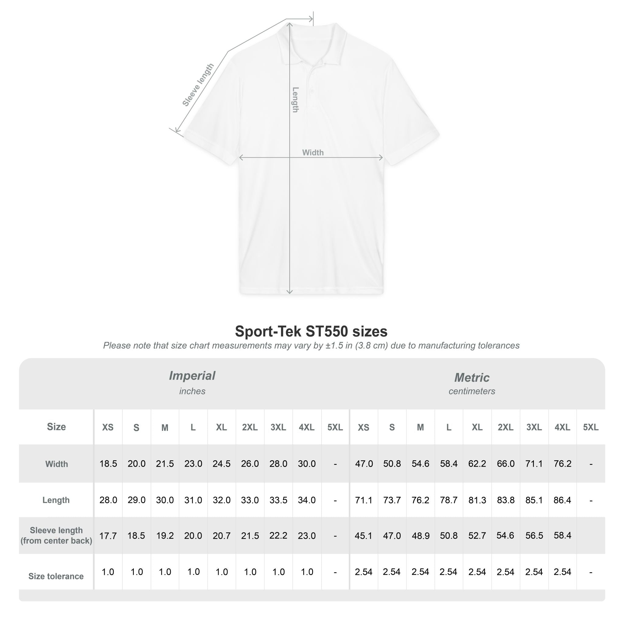 Embroidered Tropical Surf Logo Polo Shirt