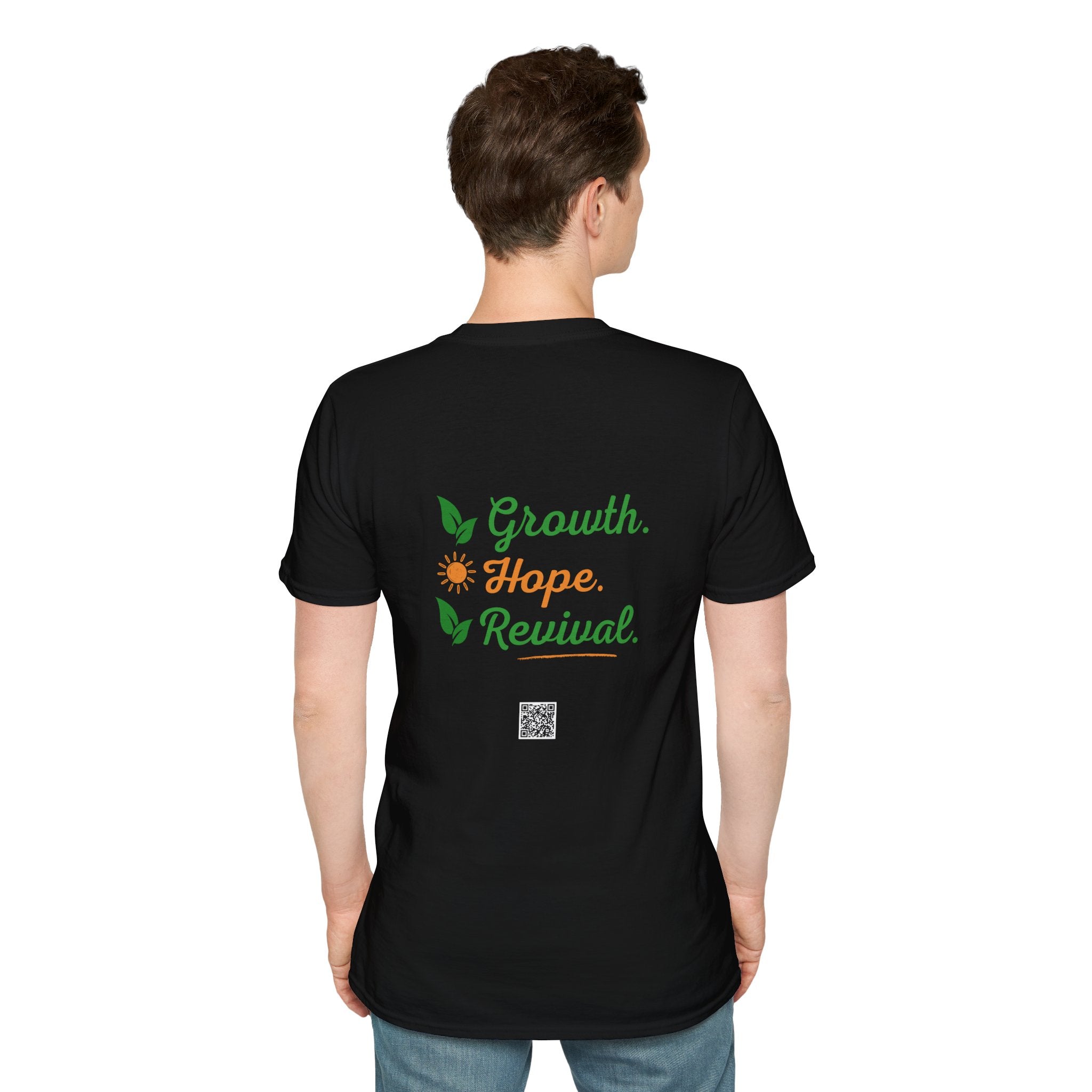 T-Shirt — "Day to Day Counseling & Consulting" Logo Tee (Green & Gold)