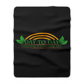 Day to Day Counseling Logo Sherpa Blanket